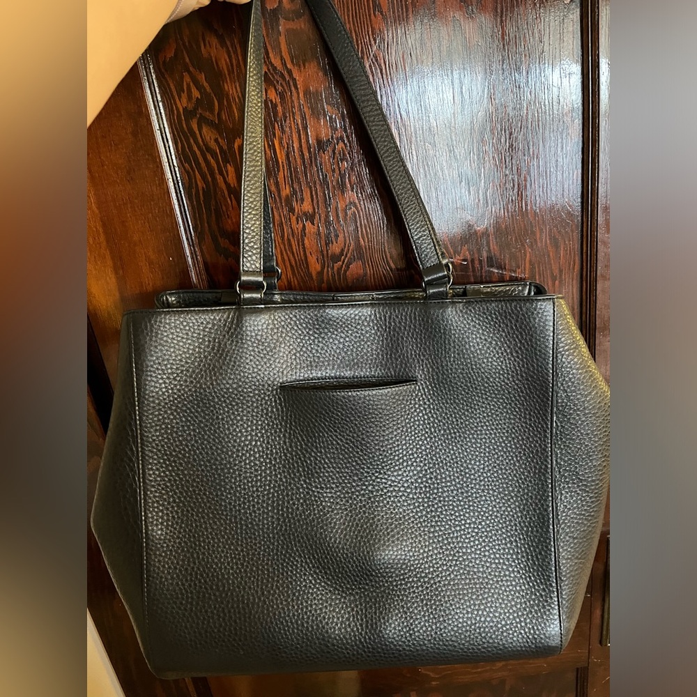 Dagne Dover Large Leather Allyn Tote